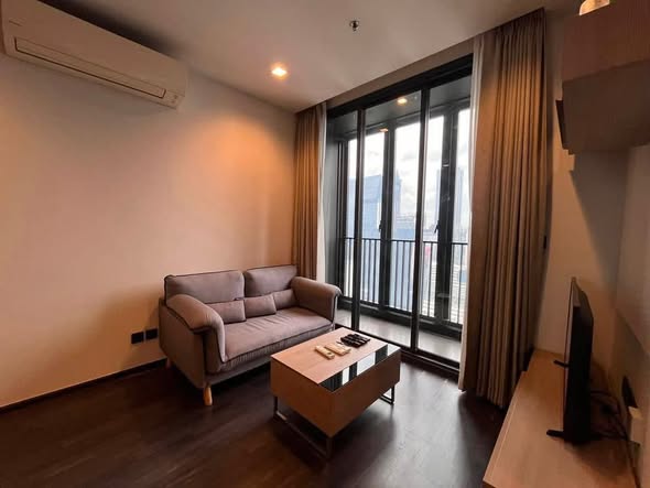 bedroom and living room of THE LINE Asoke-Ratchada