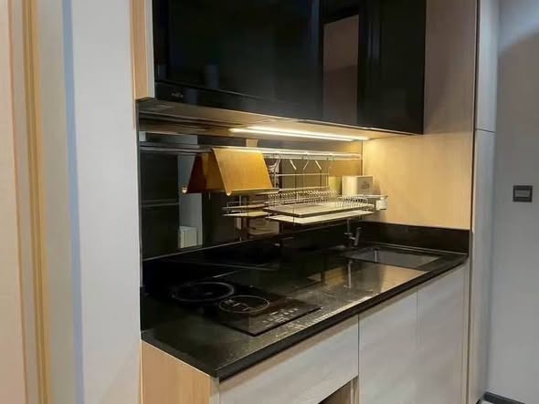 kitchen of THE LINE Asoke-Ratchada