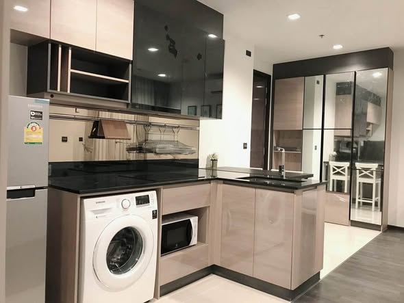 kitchen of THE LINE Asoke-Ratchada
