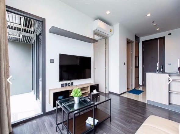 living room and room interior of THE LINE Asoke-Ratchada