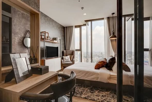 bedroom of THE LINE Jatujak-Mochit