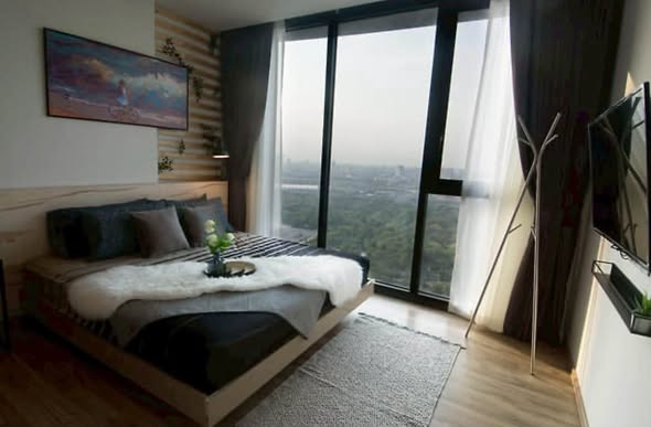 bedroom of THE LINE Jatujak-Mochit