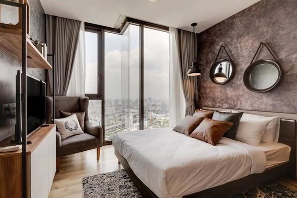 bedroom of THE LINE Jatujak-Mochit