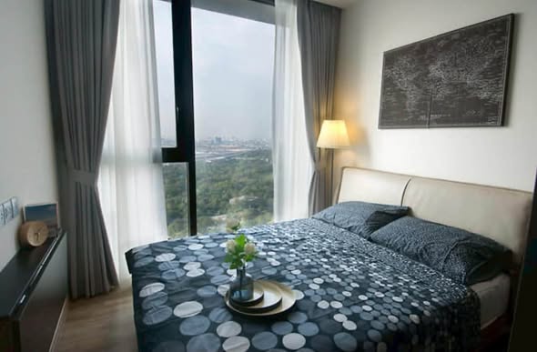 bedroom of THE LINE Jatujak-Mochit