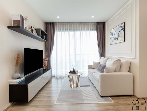 living room of THE LINE Jatujak-Mochit