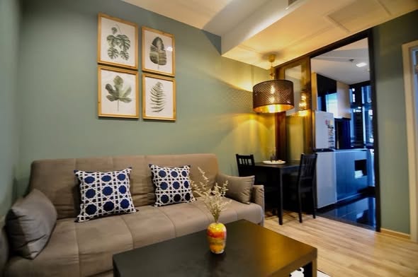 living room of THE LINE Jatujak-Mochit