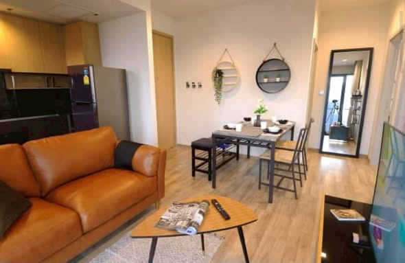living room of THE LINE Jatujak-Mochit