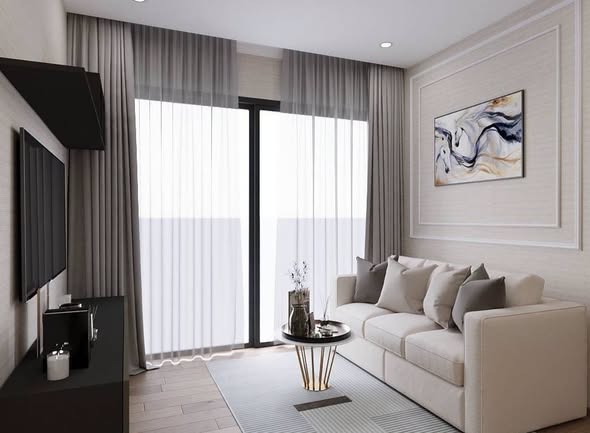 living room and bedroom and room interior of THE LINE Jatujak-Mochit