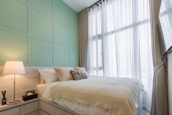 bedroom of THE LINE Sukhumvit 101