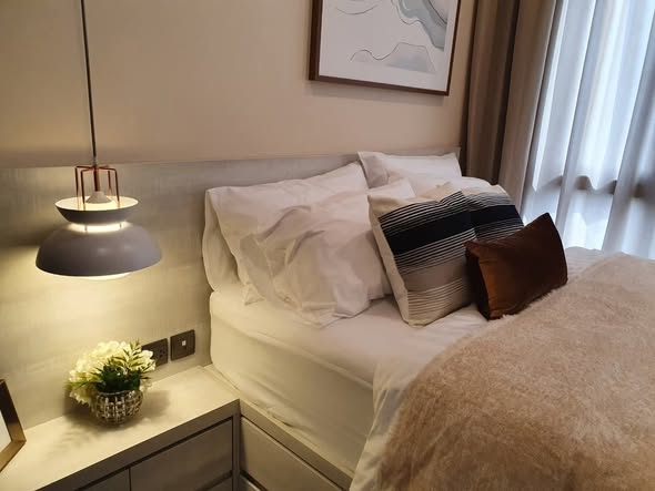 bedroom of THE LINE Sukhumvit 101