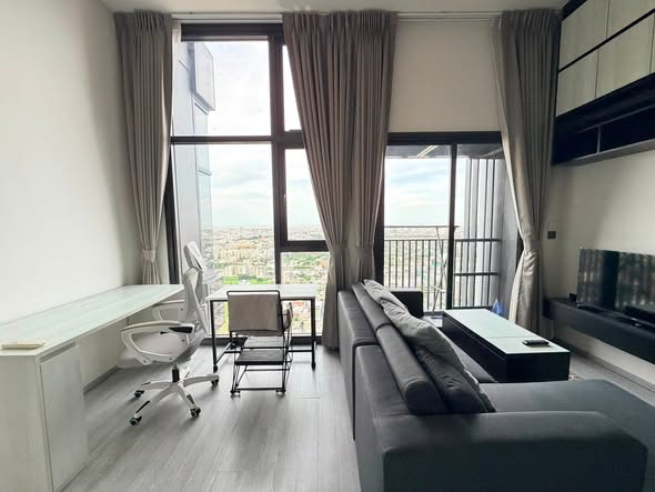 bedroom and living room of THE LINE Sukhumvit 101