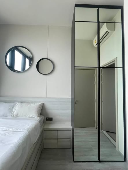 bedroom and room interior of THE LINE Sukhumvit 101