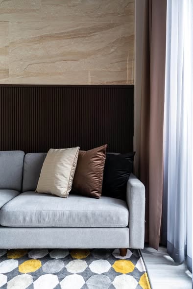 living room of THE LINE Sukhumvit 101