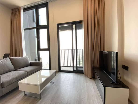 living room and bedroom and room interior of THE LINE Sukhumvit 101