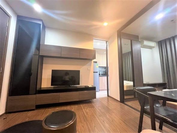 bedroom and living room of THE LINE Sukhumvit 71