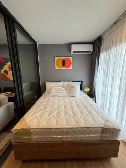 bedroom of The Line Vibe เดอะ ไลน์ ไวบ์