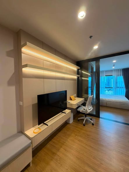 bedroom of The Line Vibe เดอะ ไลน์ ไวบ์