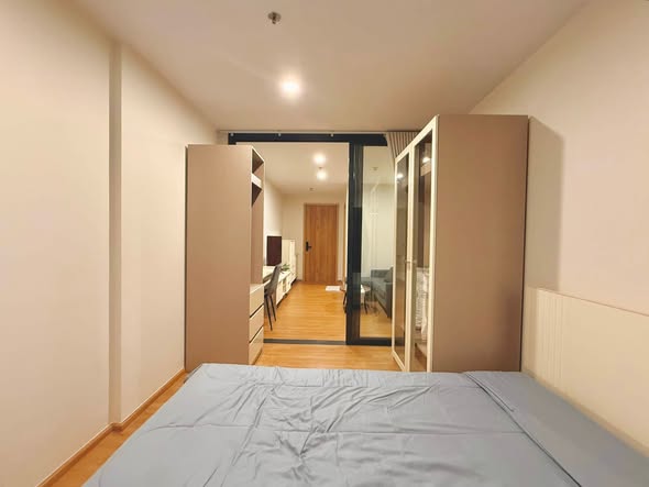 bedroom and room interior of The Line Vibe เดอะ ไลน์ ไวบ์