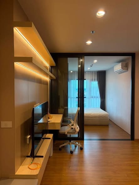 bedroom and room interior of The Line Vibe เดอะ ไลน์ ไวบ์