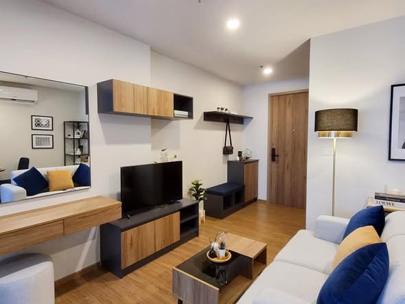living room of The Line Vibe เดอะ ไลน์ ไวบ์