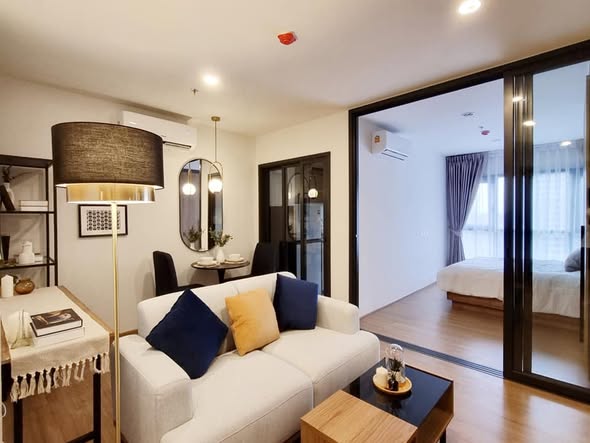 living room and room interior of The Line Vibe เดอะ ไลน์ ไวบ์