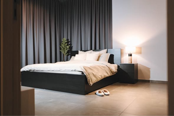 bedroom of The Lofts Asoke