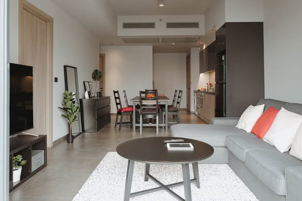 living room of The Lofts Asoke