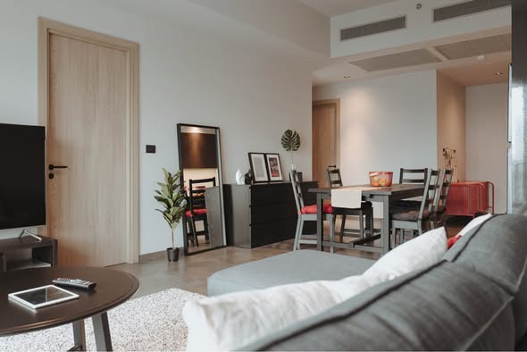 living room of The Lofts Asoke