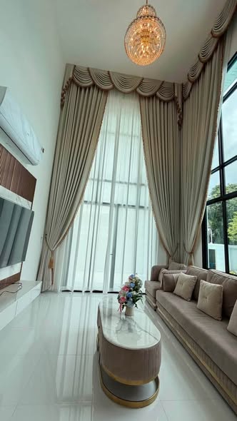 bedroom and living room of The M Pool Villas Bangkok – Ekkamai