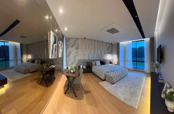bedroom of The Master Reflexion @BTS Onnut