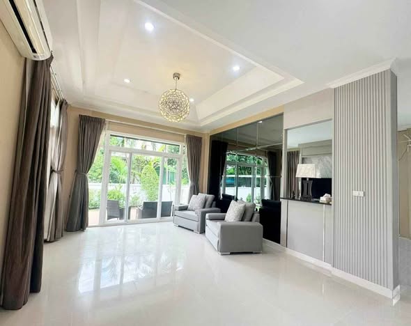 living room and bedroom and room interior of The Metro Rama 9