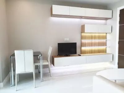 bedroom of The Metropolis Samrong