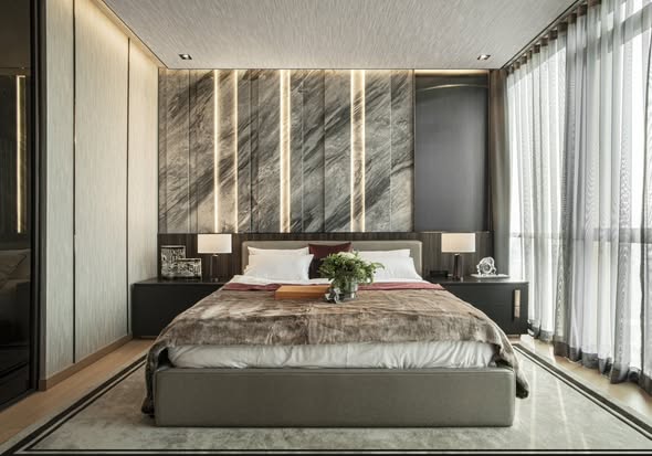 bedroom of The Monument Thong Lo