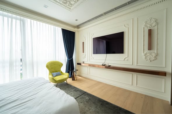 bedroom of The Monument Thong Lo