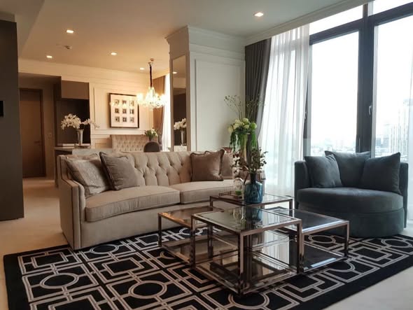 living room of The Monument Thong Lo