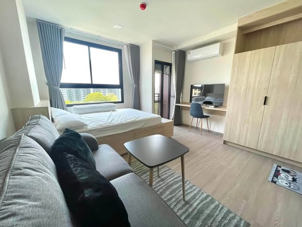 bedroom of THE MUVE Sukhumvit 107
