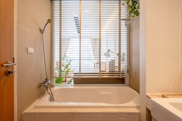 bathroom of The Nest Ploenchit