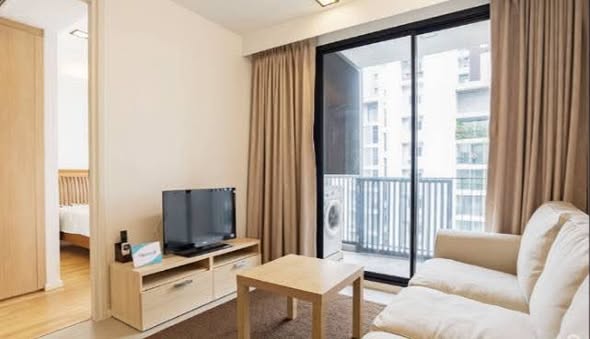 bedroom of The Nest Ploenchit