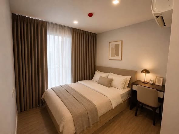 bedroom of The Nest Sukhumvit 64 Phase 2