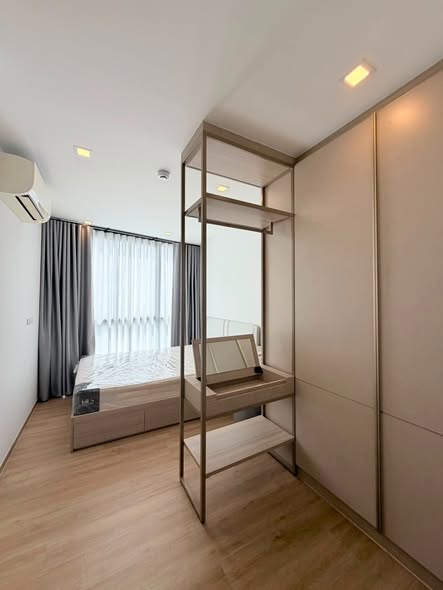 bedroom and room interior and bathroom of The Nest Sukhumvit 71