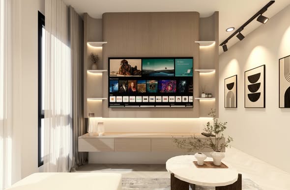 living room of The Next 1 Condominium – Building 1 อาคาร 1
