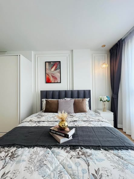 bedroom of The Niche ID ลาดพร้าว-วังหิน