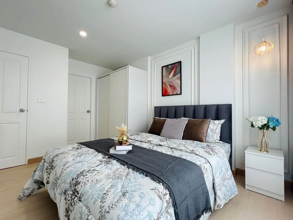 bedroom of The Niche ID ลาดพร้าว-วังหิน