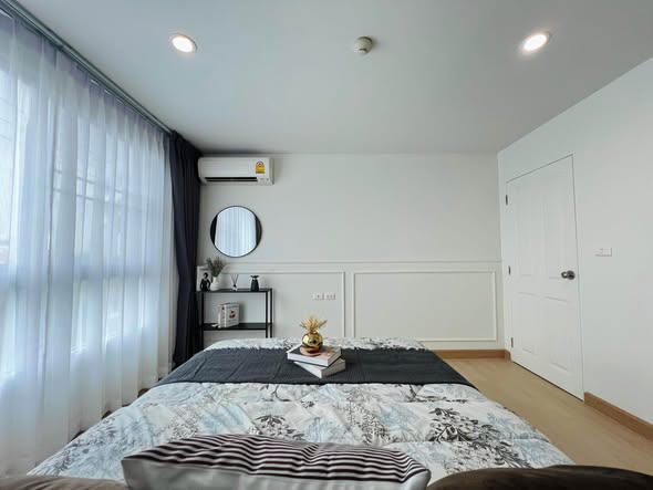 bedroom and room interior of The Niche ID ลาดพร้าว-วังหิน