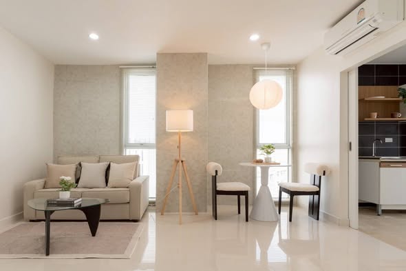 living room of The Niche ID Ladprao 130