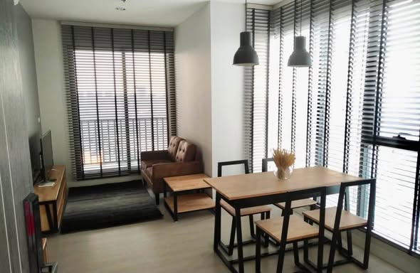 living room and room interior of The Niche Pride Thong Lo-Phetchaburi