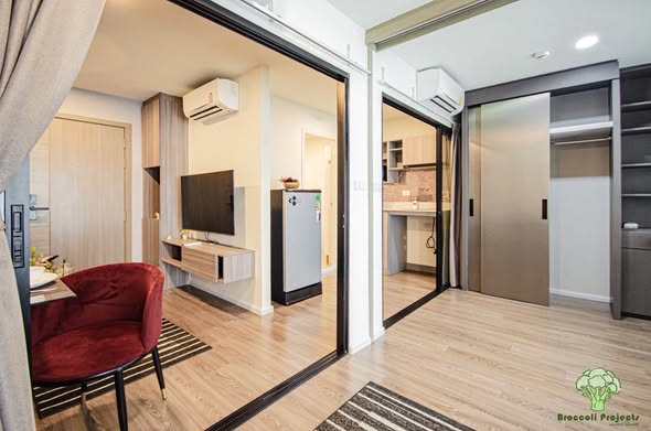 bedroom and room interior of The Origin Ramintra 83 Station
