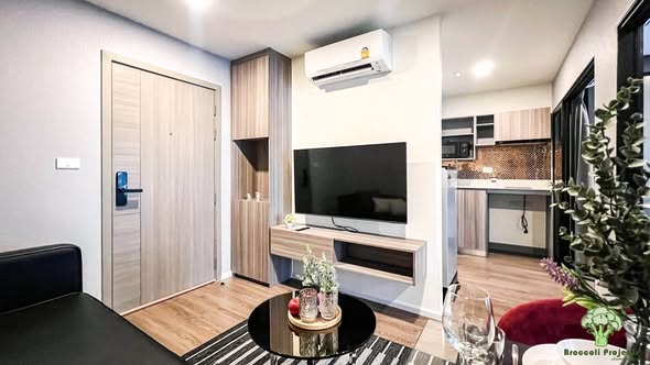 living room and room interior of The Origin Ramintra 83 Station