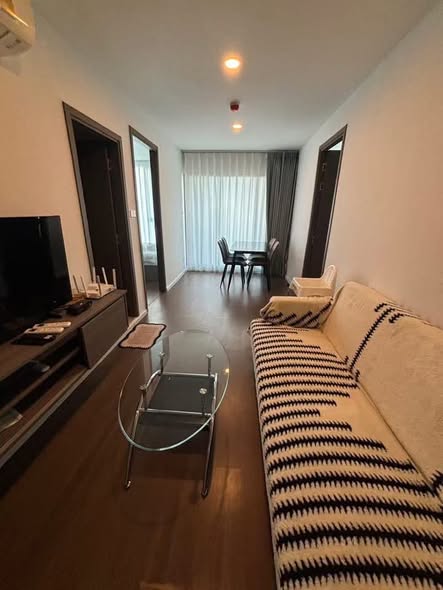 living room and bedroom of The Origin Ratchada-Lat Phrao