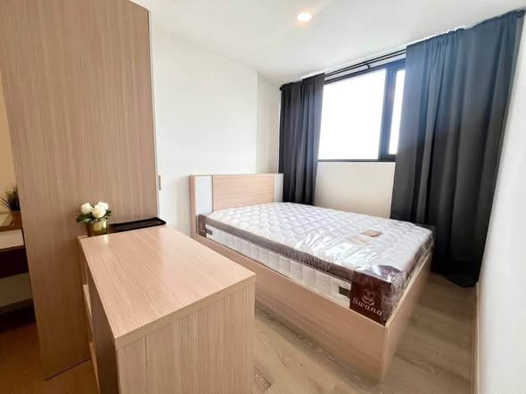 bedroom of THE ORIGIN SUKHUMVIT – PRAKSA สำนักงานขายคอนโด